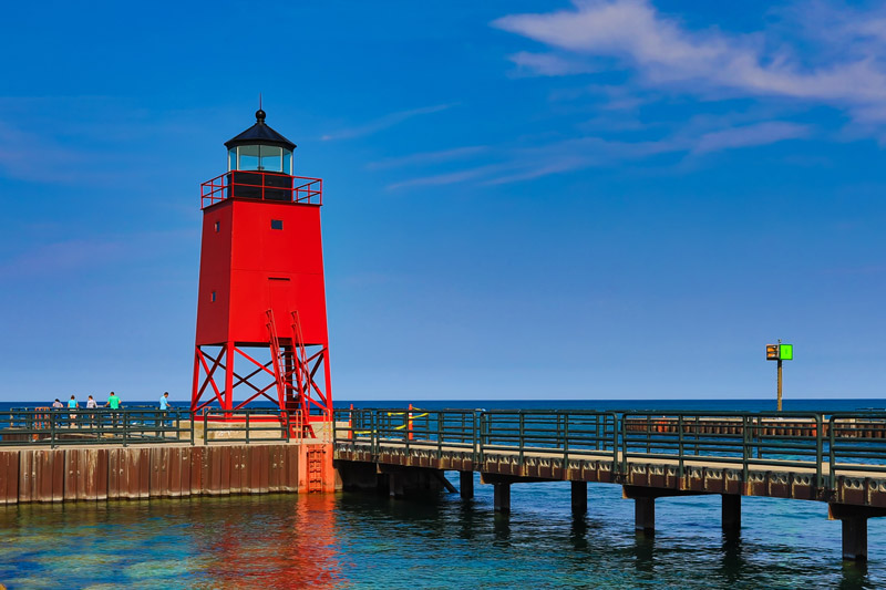 South Pier Lighthouse, Michigan