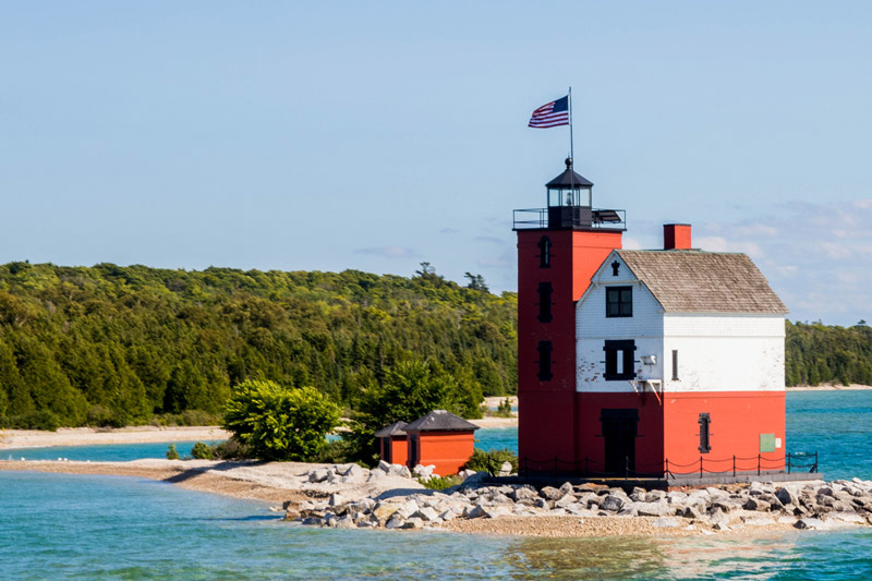 Round Island Lighthouse, Michigan